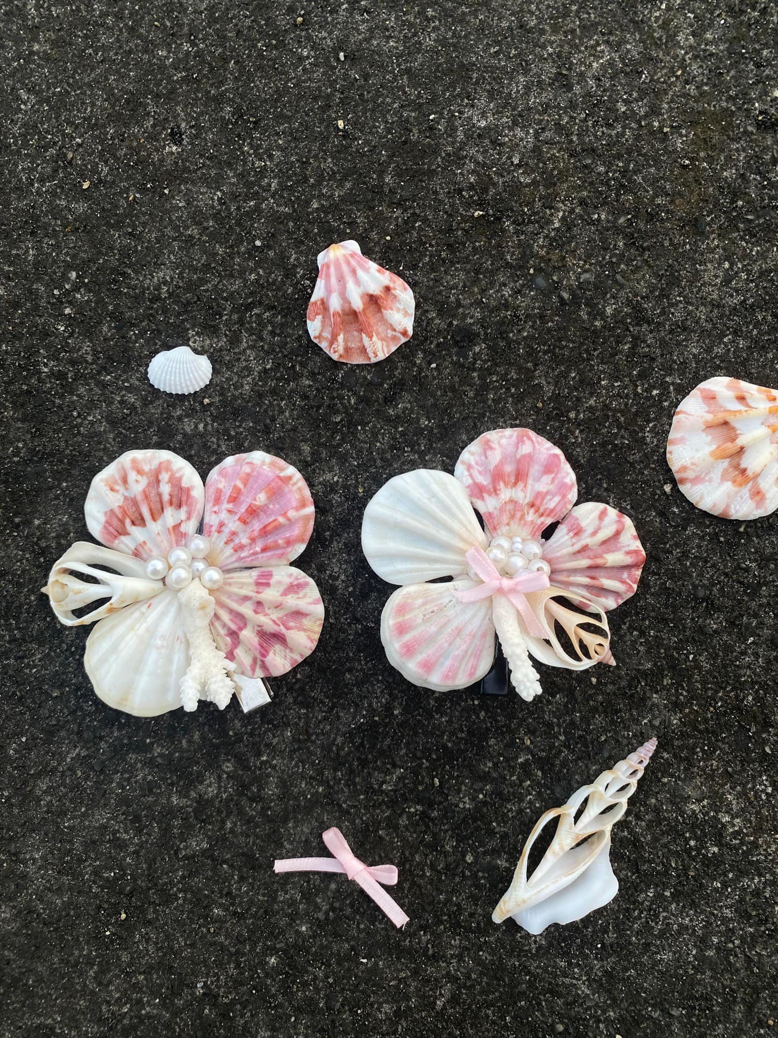 GƯƠNG CẦM TAY VỎ SÒ HANDMADE