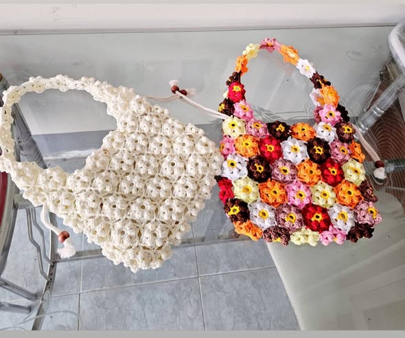TÚI GHÉP HOA HANDMADE